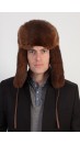 Possum fur hat - Russian style hat